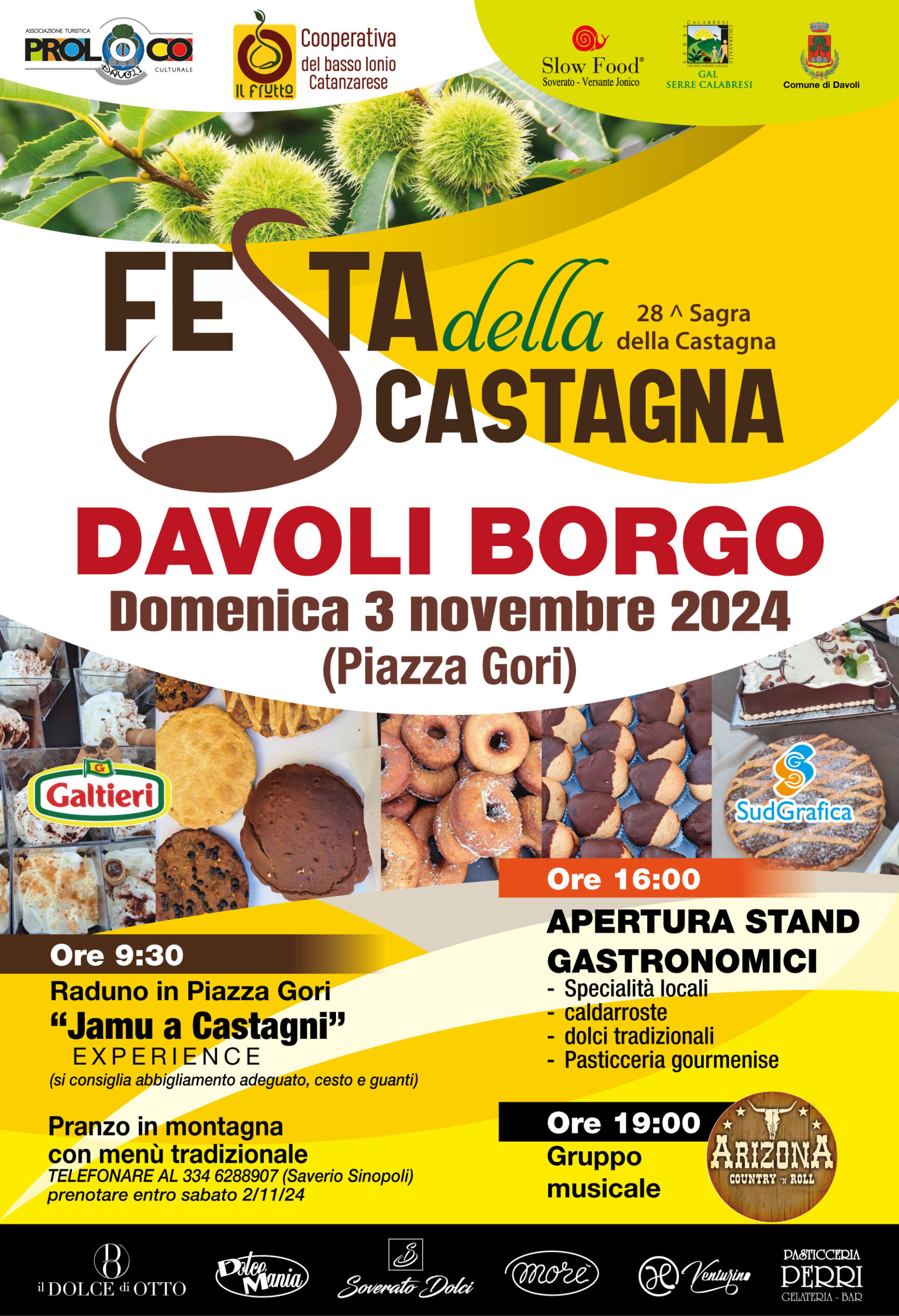 Scopri di più sull'articolo Festa della Castagna 2024: Davoli celebra i suoi frutti e le sue radici